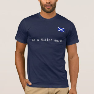 国家の独立SaltireのスコットランドのTシャツ Tシャツ
