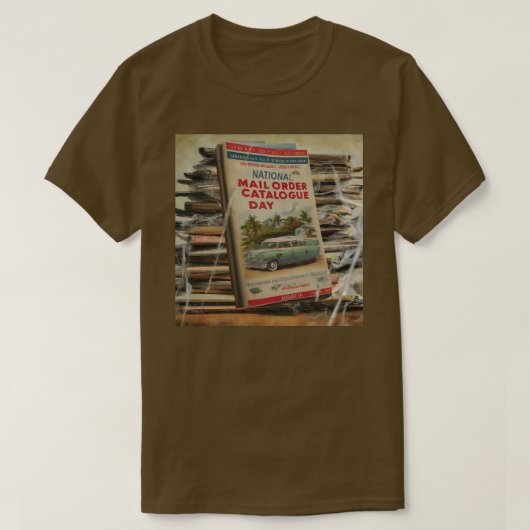 国家の通信販売カタログの日 Tシャツ (デザイン正面)
