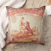 国家のSouthend海の枝の旗 クッション (ブランケット)