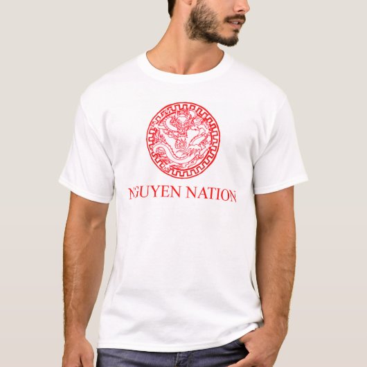 国家をnguyen tシャツ (正面)
