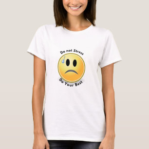 国家ストレス認識度月 – ストレスしない Tシャツ