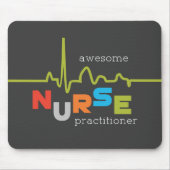 国家ナース実践週間素晴らし マウスパッド (正面)
