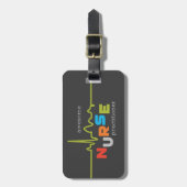 国家ナース実践週間素晴らし ラゲッジタグ (正面縦)