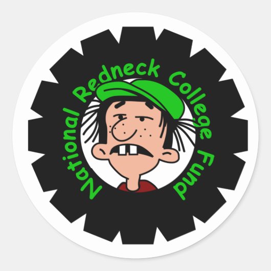 国家レッドネック基金 ラウンドシール (正面)