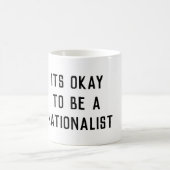 国家主義的なマグ コーヒーマグカップ (中央)