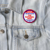 国家債務ボタン 缶バッジ (インサイチュ)