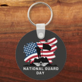 国家警備記念日 キーホルダー (正面)
