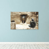 国家警備隊の兵士 キャンバスプリント (インサイチュ (ウッドフロア))