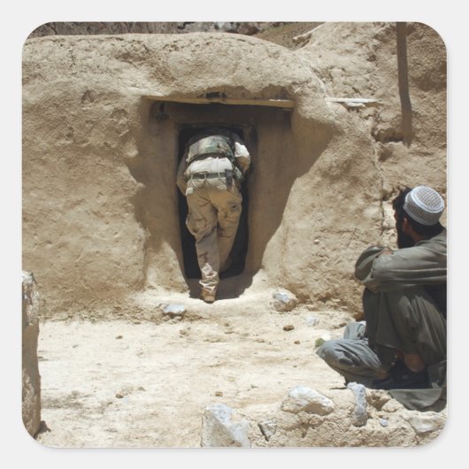 国家警備隊の兵士 スクエアシール (正面)