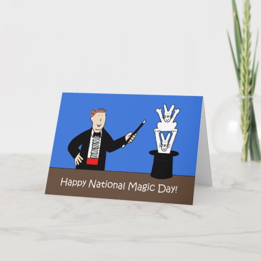 国家魔法デー10月31日 カード (正面)