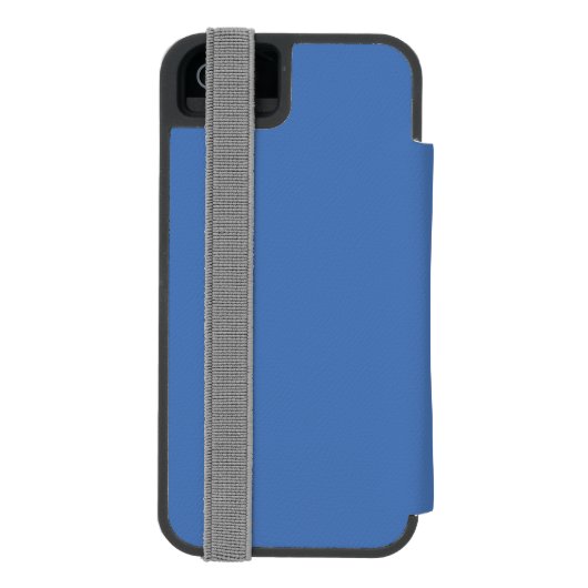 国家-スキーの昇進ポスター--を越えます INCIPIO iPhoneウォレットケース (フォリオ裏面)