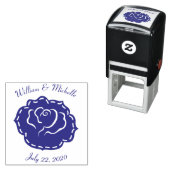 国庭園の結婚式の手書き入力アクセントスタンプ セルフインキングスタンプ (インサイチュ)