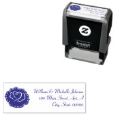 国庭園の結婚式の自墨住所スタンプ セルフインキングスタンプ (インサイチュ)