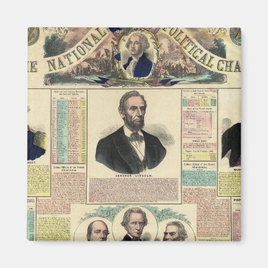 国政図 マグネット (正面)