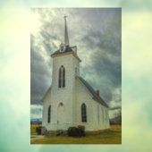 国教会の窓が貼り付いている ウィンドウサイン (シート3)