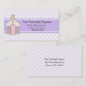 国教会託児所の名刺 名刺 (正面/裏面)