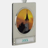 国教会 シルバープレートバナーオーナメント (右)