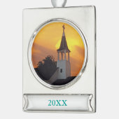 国教会 シルバープレートバナーオーナメント (左)