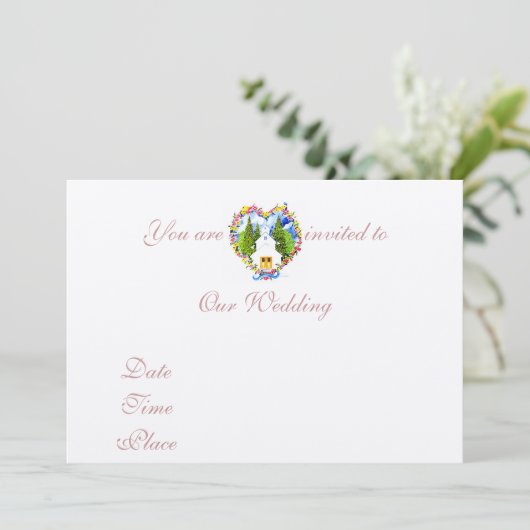 国教会 招待状 (スタンド正面)