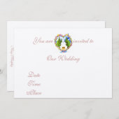 国教会 招待状 (正面/裏面)