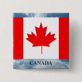 国旗と国の暗証番号 缶バッジ (正面)