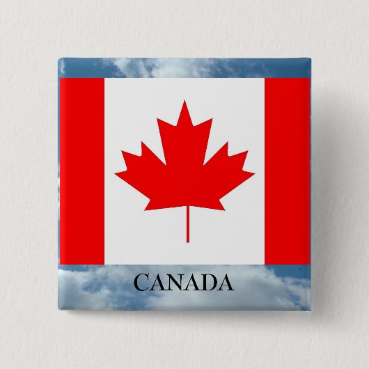 国旗と国の暗証番号 缶バッジ (正面)