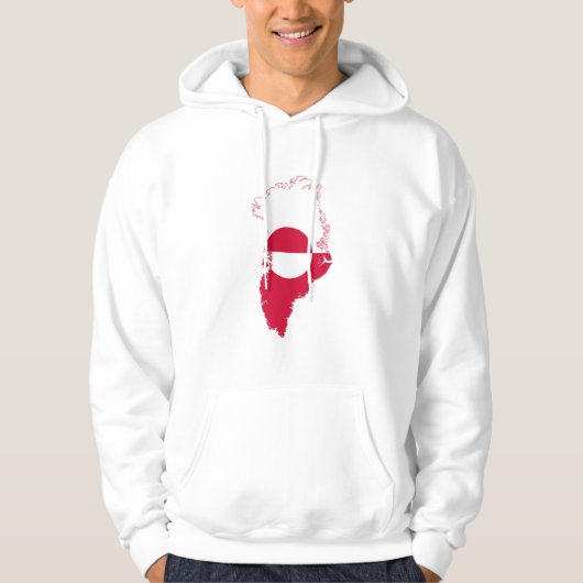 国旗のグリーンランド Tシャツ (正面)