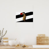 国旗のミックスFahne Flagge Liberty Leading the People ポスター (キッチン)