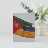 国旗のモザンビーク ポストカード (スタンド正面)