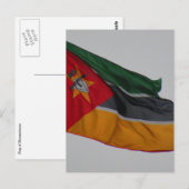 国旗のモザンビーク ポストカード (正面/裏面)