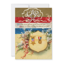 国旗の盾メダルグランド・アーミー