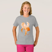 国旗ア素晴らしート秋のTシャツ Tシャツ (正面フル)