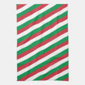 国旗イタリアン&イタリア – キッチン、料理ファン/スポーツファン キッチンタオル (縦)