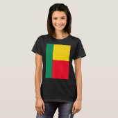 国旗ベナン Tシャツ (正面フル)