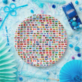 国旗 ペーパープレート (パーティー)