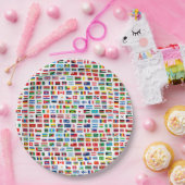 国旗 ペーパープレート (パーティー)