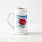 国日本の旗 ビールジョッキ (左)