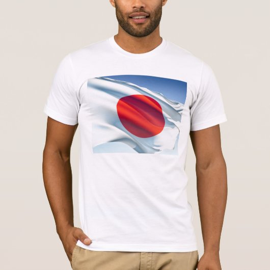 国日本の旗 Tシャツ (正面)