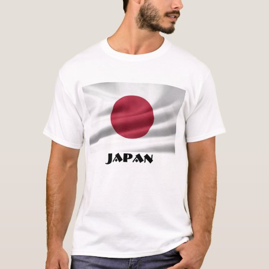 国日本の旗 Tシャツ (正面)