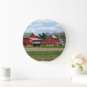 国時間 ラージ壁時計 (ホーム)