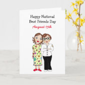 国最高の友の日威厳がある15日 カード (黄色い花)