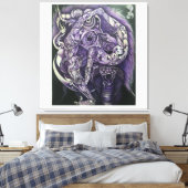 国有林の曲芸 キャンバスプリント (インサイチュ (寝室))