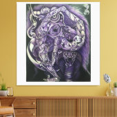 国有林の曲芸 キャンバスプリント (インサイチュ (リビング))