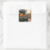 国木ストーブのシール スクエアシール (バッグ)