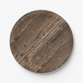 国木パターン ペーパープレート (正面)