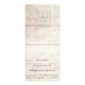 国木材グランジアンティークメニュー価格表 ラックカード (裏面)