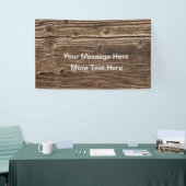 国木材デジタルパターンメッセージ 横断幕 (トレードショー)