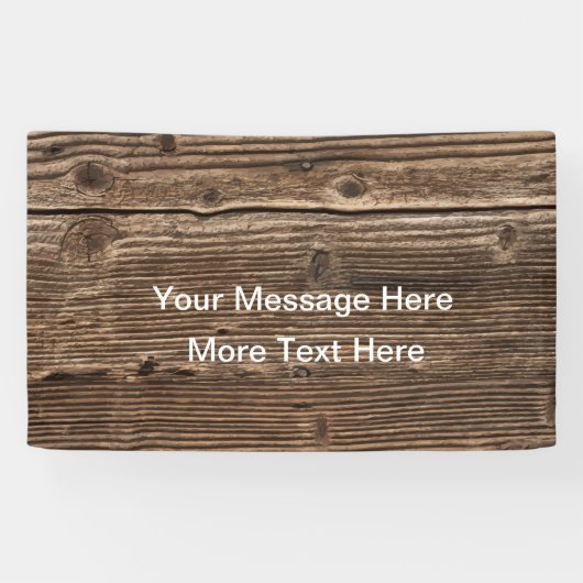 国木材デジタルパターンメッセージ 横断幕 (横)