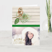 国木素朴写真クリスマスカード シーズンカード (正面)