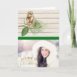 国木素朴写真クリスマスカード シーズンカード